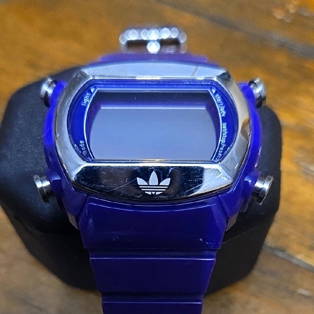 Adidas Metallic Purple Smartwatch